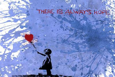 128 Balloon Girl - Giclee Print, 18x12