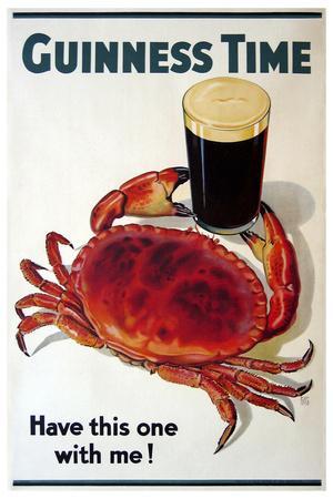 Guinness Time - Have This One with Me - Giclee Print, 12x18