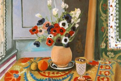 Henri Matisse Les Anemones Flowers - Wall Art Print, 36x24