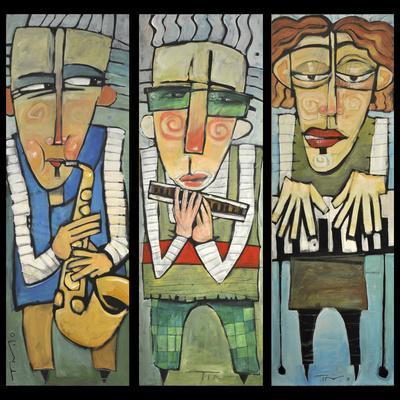 Jazz Trio - Giclee Print, 16x16