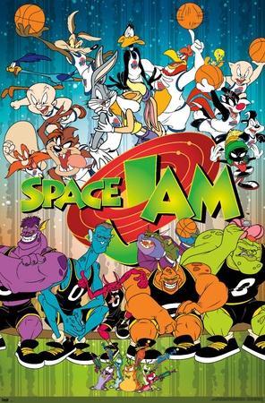 Looney Tunes: Space Jam - Classic Premium Poster - Poster, 22x34
