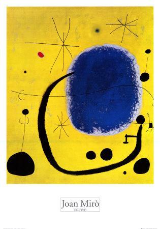 L'Oro dell' Azzurro - Wall Art Print, 28x39