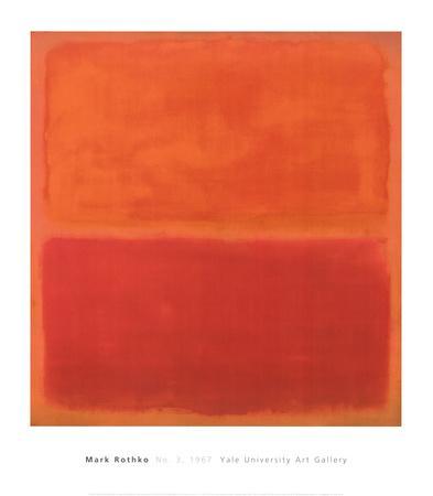 No. 3, 1967 - Wall Art Print, 28x32