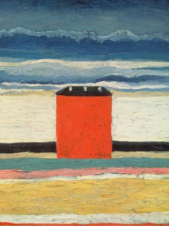 Red House, 1932 - Giclee Print, 12x16