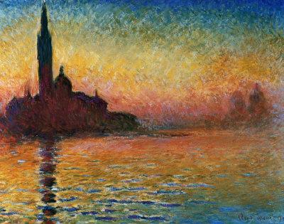 Sunset In Venice - Wall Art Print, 28x22