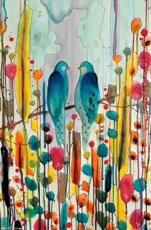Sylvie Demers - Birds - Poster, 22x34