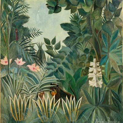 The Equatorial Jungle, 1909 - Giclee Print, 16x16