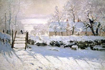 The Magpie, 1868-69 - Giclee Print, 18x12