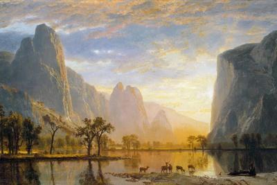 Valley of the Yosemite - Giclee Print, 18x12