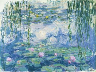 Waterlilies, 1916-19 - Giclee Print, 24x18