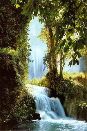 Zaragoza Falls - Poster, 24x36