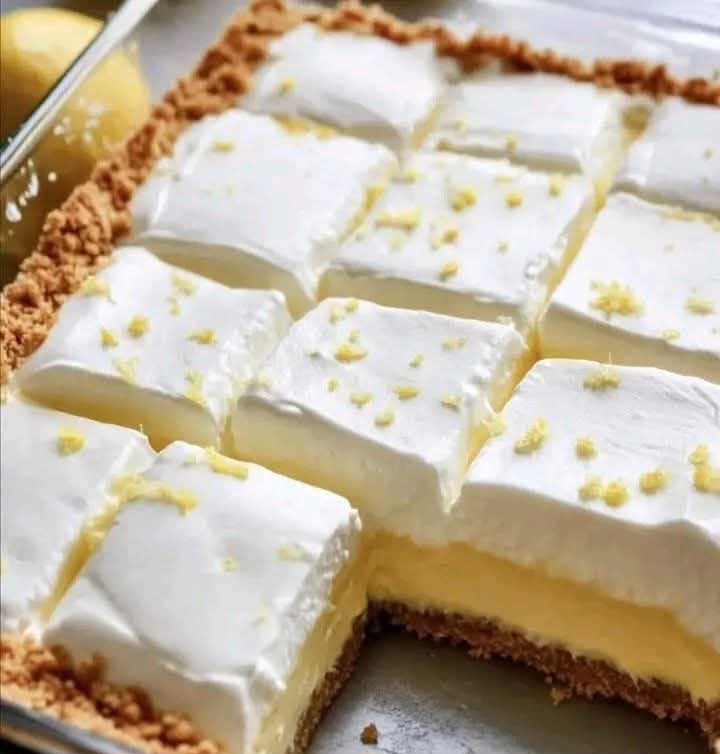 Heavenly No-Bake Creamy Lemon Lush