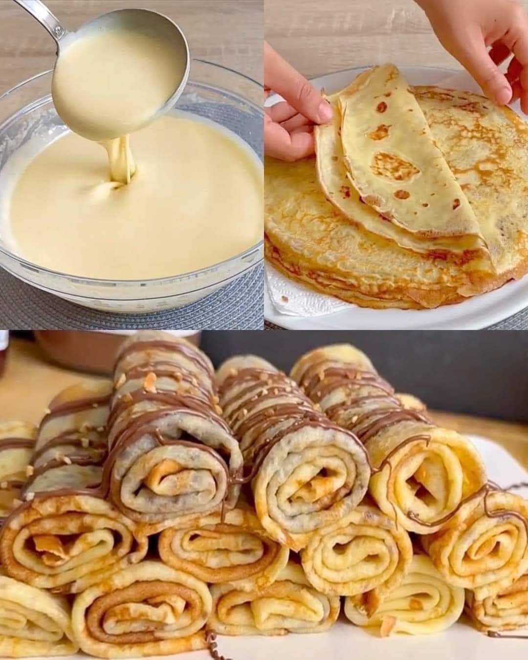 Classic Homemade Crepes