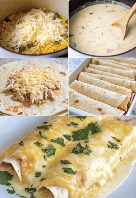 Low Carb White Chicken Enchiladas: Creamy, Cheesy, and Guilt-Free